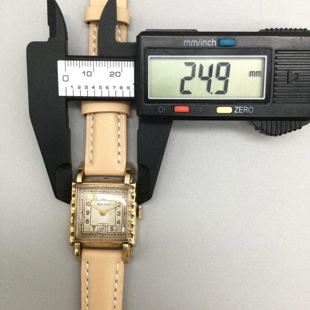Vintage Bulova His Excellency Womens Watch 25mm 10L RPG Manual Leather Strap